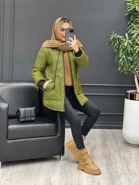 کاپشن دوخت دار