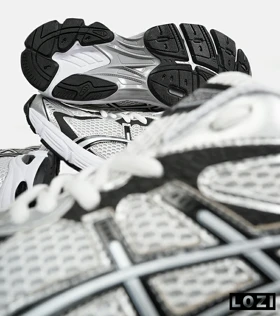 کفش کتانی مردانه سفید مشکی ASICS GT-2160