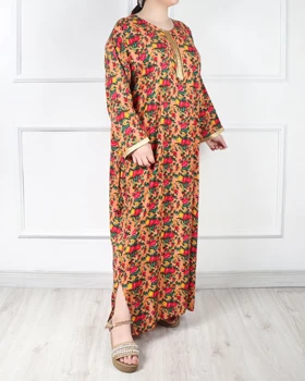 پیراهن ساحلی گلریز کتیبه طلایی 4163