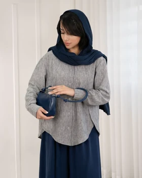 شومیز لینن زارا هرمس کد 29578