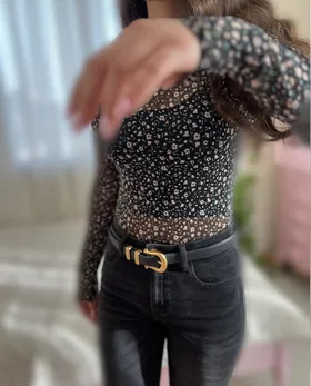بادی شکوفه تور گل‌دار🌸✨