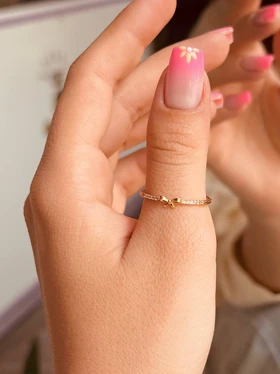 انگشترپاپیون مینیمال ژوپینگ M79