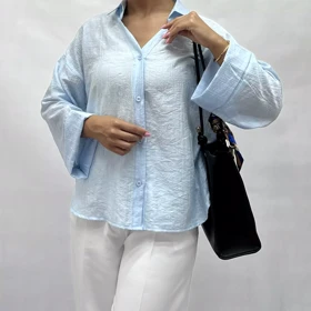 شومیز زنانه طرح برگ 0029165947