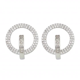 گوشوار زنانه مدل دایره ای