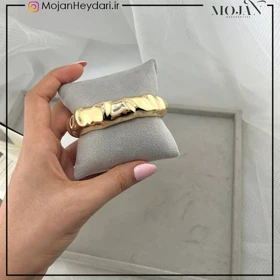 بنگل زنانه اسپرت استیل کدbs3076