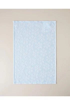 دستمال خشک‌کن English Home مدل Pure Petals پنبه پلی‌استر - آبی