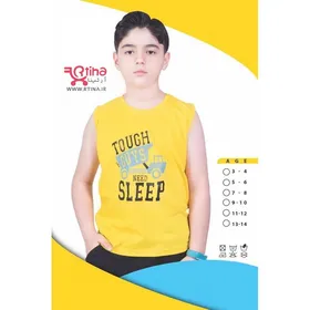 تیشرت اسپرت بچه گانه آستین حلقه‌ای مدل Sleep