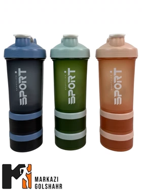 شیکر ورزشی بدنه طلق مات 4 تیکه کدS011