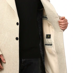 پالتو فوتر بلند مردانه مدل 61666