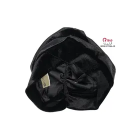 کلاه حجاب ساده مشکی (روزمره و مجلسی) مدل SW-2