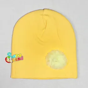 کلاه نوزاد کشی رنگی گل‌دار
