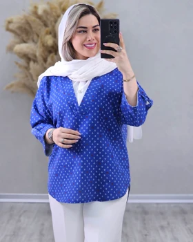 شومیز گل‌گلی