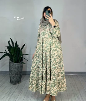 پیراهن طرحدار مزونی 72