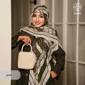 روسری نخ پنبه تافته