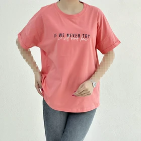 تیشرت زنانه آستین دوبل