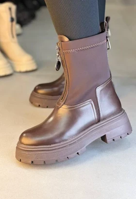 373 بوت وسط زیپ استرج