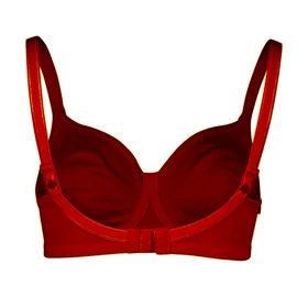 سوتین فنردار پرسی عشوه کد 192004 رنگ زرشکی