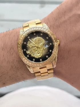 ساعت مردانه مارک رولکس ROLEX طرح اژدها دراگون ارسال رایگان