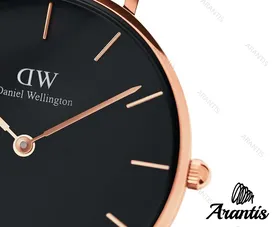 ساعت دنیل ولینگتون زنانه بند چرم مشکی w-3453