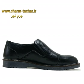 کفش رسمی مردانه بدون بند چرم طبیعی برت کد si985