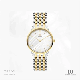 ساعت مچی عقربه ای زنانه دنیش دیزاین (Danish design) مدل IV75Q1251 Akilia Two-tone Perlemor DressLink Medium