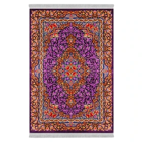 فرشینه از جنس پارچه هازان مخمل ترک طرح سنتی و مدرن برند دفه کد DAMG690