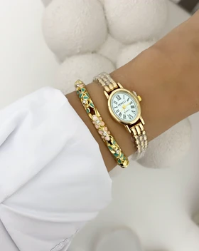 ساعت بیضی ظریف زنانه فنسی 899