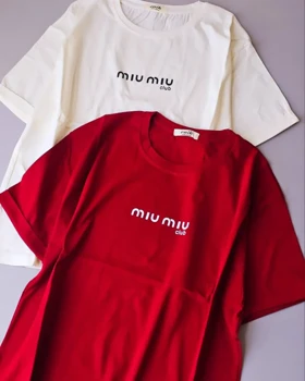 تیشرت قواره دار MIU MIU