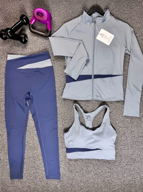 سه تیکه نیم‌تنه لگ سویشرت 60078