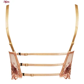 ست شورت و سوتین زنانه فنردار برتا گلبهی کد 5128-6080-LC