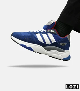 کفش کتانی مردانه آبی ADIDAS torsion