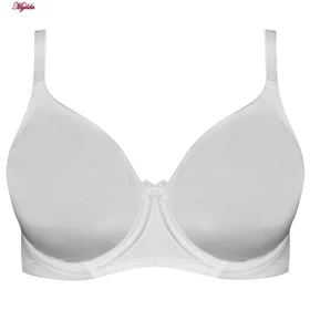 سوتین زنانه ساتن فنردار سفید برتا کد 5117-555-W