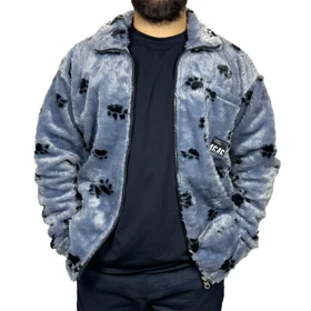 سویشرت تدی مدل پنجه گربه