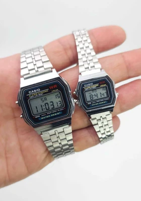 ساعت مچی ست زنانه و مردانه کاسیو دیجیتالی نوستالژی Casio A159
