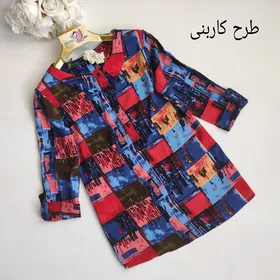 A196- شومیز نخی یقه ب ب
