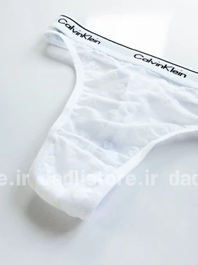 شورت بکلس گیپور طرح قلب کمر نوشته Calvin klein
