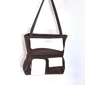 کیف دوشی زنانه نغمه کد 5031 (قهوه ای تیره)