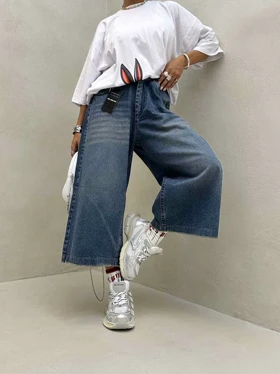 شلوار جین برمودا