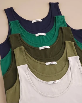تاپ رکابی ساده نخ‌پنبه
