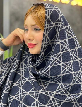 شال طرحدار فوژان کد : L224