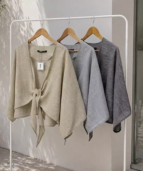 شومیز گره‌ای کد SV100/SANDO برند ردا