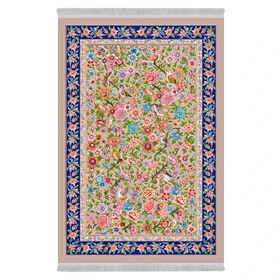 فرشینه از جنس پارچه هازان مخمل ترک طرح سنتی و مدرن برند دفه کد DAMG584