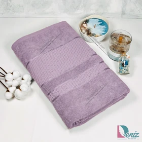 حوله حمامی منیل رنگ یاسی تیره