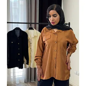 شومیز مانتویی کوتاه زنانه