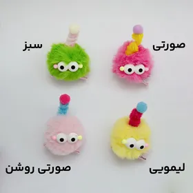 گیره مو انبری فانتزی شاخدار کد 105