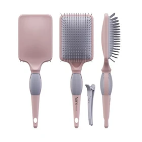 برس پرکتیال گرد نارس سوزن پلاستیکی گیره مو