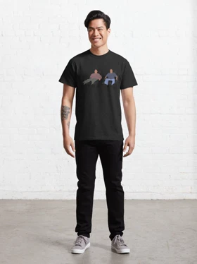 تیشرت friends طرح Joey and Chandler Mens Womens