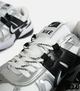 کفش کتانی مردانه و زنانه سفید طوسی مشکی Nike cushlon