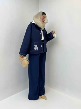 کت دکمه تدی