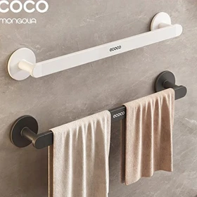 استند حوله، درب قابلمه و دمپایی دیواری اکوکو Ecoco مدل E24091